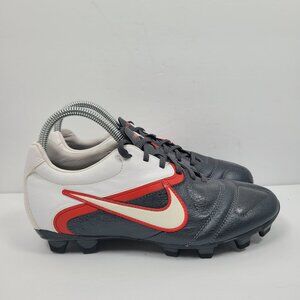 Nike Ctr360 FG Men's Black White Athletic Soccer Cleats 428731-016 US Size 6.5